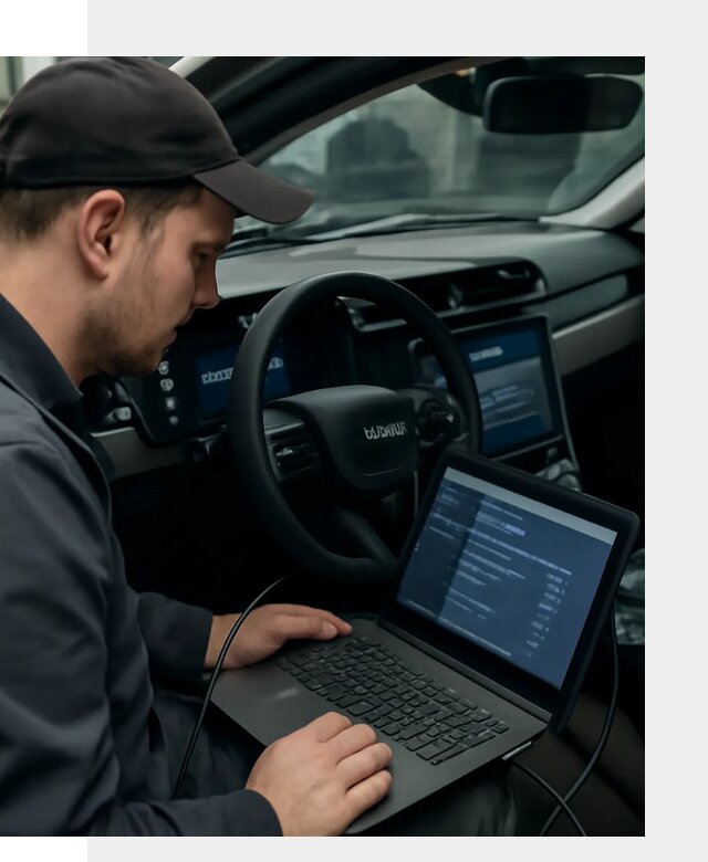 Профессиональная русификация автомобилей Lynk Co в Щёлкове