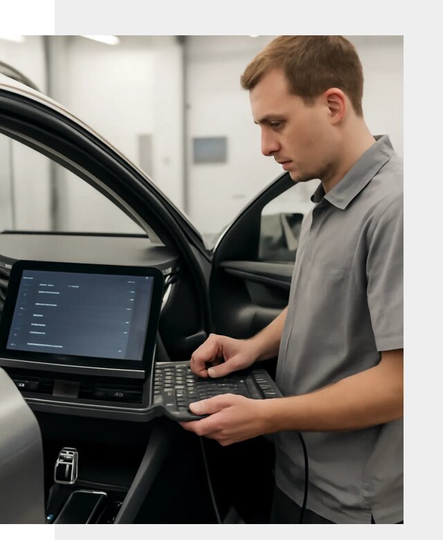 Русификация мультимедиа автомобилей Lynk Co в Щёлкове