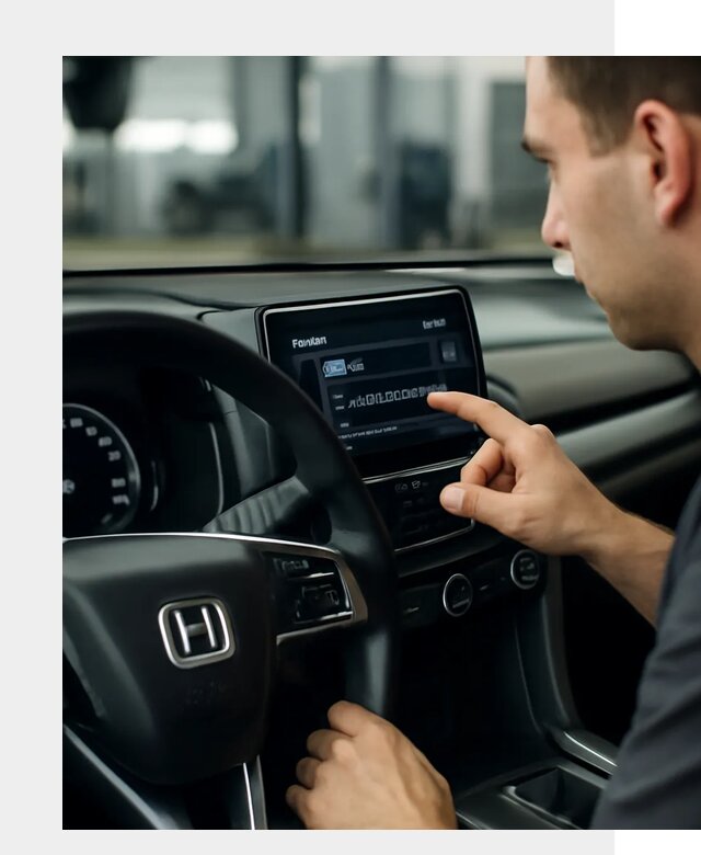 Русификация панели приборов Honda в Щёлкове по цене 5202 ФастМобиль-Щлк