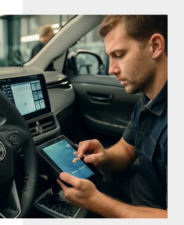 Установка приложений Toyota на мультимедиа в Щёлкове